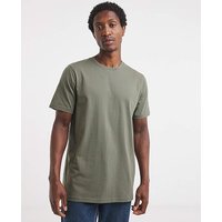 Pure Cotton Crew Neck T Shirt Long Jacamo XL45 47