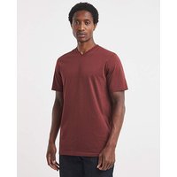 Pure Cotton V Neck T Shirt Long Jacamo 36 38