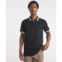 Tipped Pique Polo Long 4XL57 59
