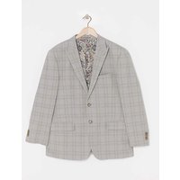 Tailored Check Suit Blazer