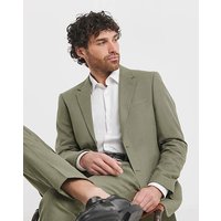 Regular Fit Linen Blend Suit Jacket 56R