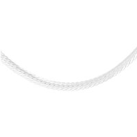 Sterling Oval Herringbone Chain INCH