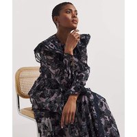 Alexieh Ruffle Floral Dress