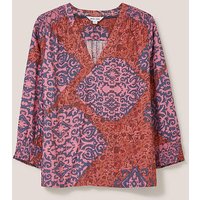 Elsa Eco Vero Top RED Multicolour