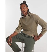1 4 Zip Knitted Jumper Jacamo 51 53