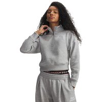Rival Script Half Zip Sweat Heather Grey L16 18