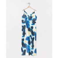 Print Satin Cami Maxi Dress Print