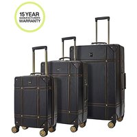Vintage 3pc Suitcase Set