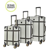 Vintage 3pc Suitcase Set Piece Set