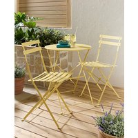 Cali Metal Folding Bistro Set