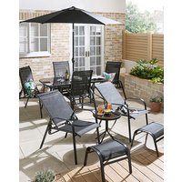 Malaga 11 Piece Dining & Lounge Set