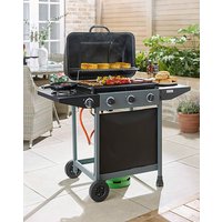 3 Burner Gas BBQ Side Burner