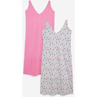 Value 2 Pack Nighties Palm Print 8 10