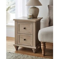Imogen 2 Drawer Side Table OAK