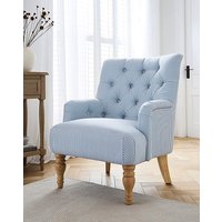 Mae Striped Accent Chair