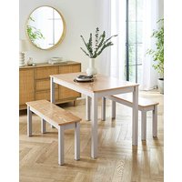 Delilah Compact Dining bench Set