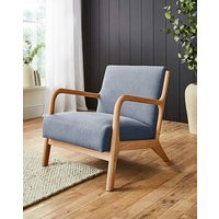Fletcher Wooden Accent Chair