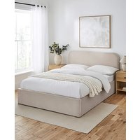 Velvet Storage Ottoman Bed JD Williams SINGLE