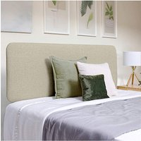 Blyth Curved Fabric Headboard KINGSIZE