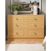 Richmond Ready Assembled 6 Drawer Chest