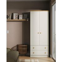Frances 2 Door 2 Drawer Wardrobe