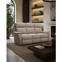 Kingsmere Fabric Recline 3 Seater