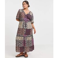 Crinkle Tiered Maxi Dress