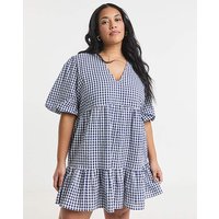 Gingham Smock Dress Gingham