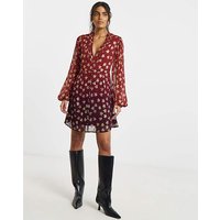 Star Jacquard Skater Dress