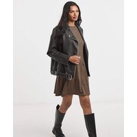 Jersey Jacquard Shift Dress