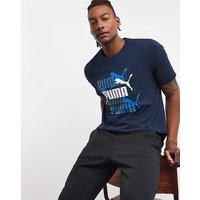 Graphics Multiple Logo T Shirt L43