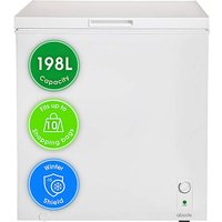 Abode A198CF0E1W 198L Chest Freezer Wht White - Abode