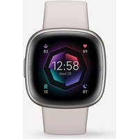 Fitbit Sense 2 Smart Watch - Lunar White White - Fitbit