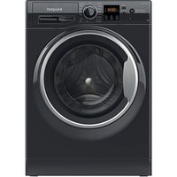 Hotpoint NSWM846BSUK Wash Machine Black