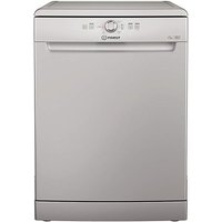 Indesit D2FHK26SUK Dishwasher 14 Pl Inst Silver - Indesit