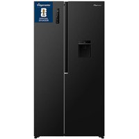 Fridgemaster MS91558DEB Fridge Freezer Black - Fridgemaster