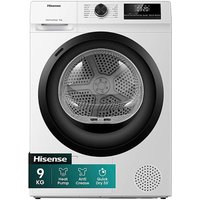 Hisense DH1Q902BW2 Heat Pump Dryer White
