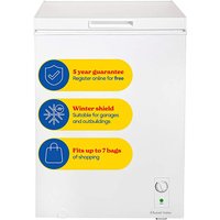 RH RH142CF0E1W Chest Freezer Install White - Russell Hobbs