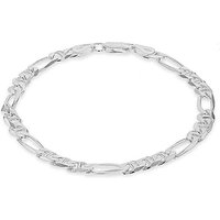 Sterling Figaro Rambo Bracelet