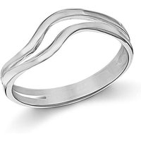Sterling Double Wave Ring