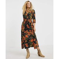 Sienna 3 4 Sleeve Dress Multi