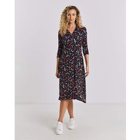 Butterfly Jersey Dress Multi Coloured