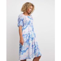 Smock Midi Dress