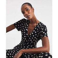 Perfect Polka Jersey Dress