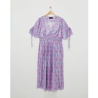 Print Angel Midaxi Dress