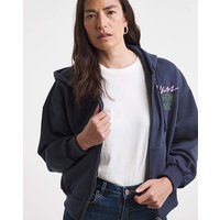 Ladywell Retro Zip Hoodie