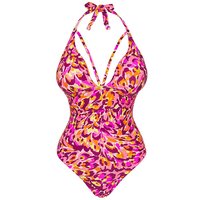 Cancun Strappy Swimsuit Animal Print