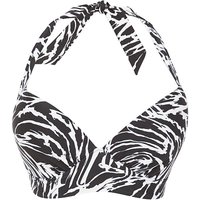 Mix Match Bikini Top Mono JD Williams