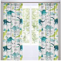 Dino Pencil Pleat Curtains x 183cm
