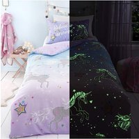 Ombre Unicorn Duvet Cover Set SINGLE
